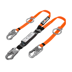 IN-8021-1R   |   Eslinga en Y con Absorbedor Regulable y Ganchos ¾ con Tie Back