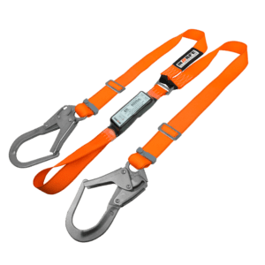 IN-8021-2R   |   Eslinga en Y con Absorbedor Regulable y Argolla en Reata